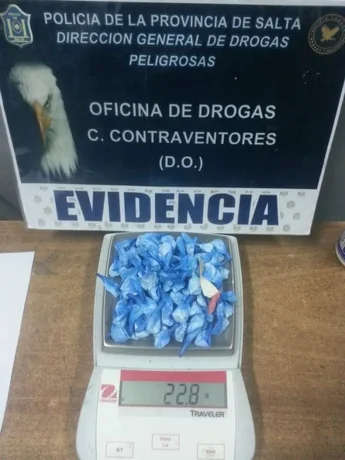 Tras varios allanamientos decomisan más de 24 mil dosis de droga en Salta