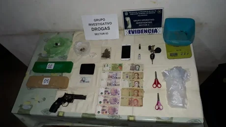 10 detenidos, y miles de dosis de drogas secuestradas, en un mega operativo contra el microtráfico