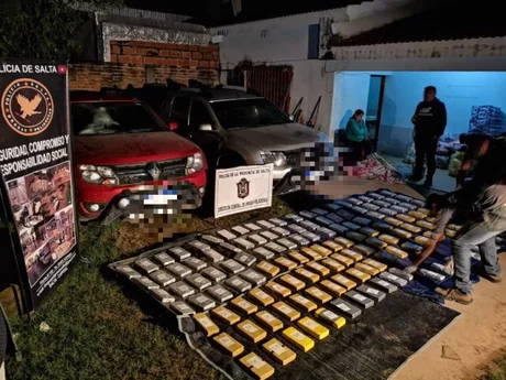 Secuestran más de 143 kilos de cocaína en Pichanal