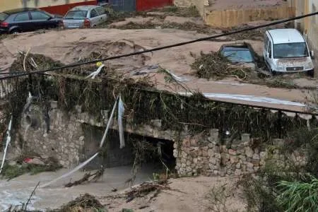 Cinco muertos por las lluvias torrenciales en España