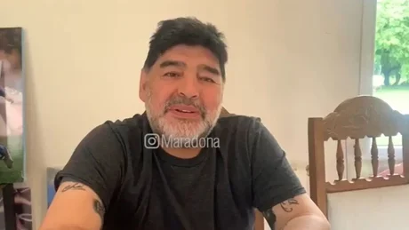Maradona le respondió a Gianina y dijo: "No me estoy muriendo para nada”