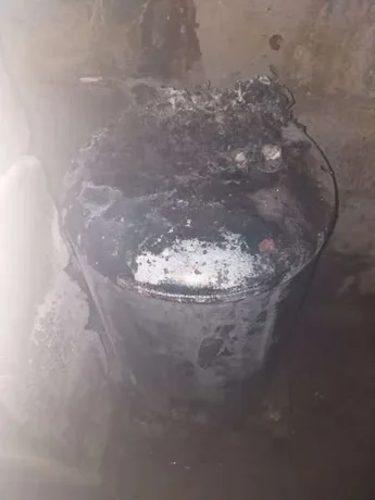 Por una fuga de gas en la garrafa casi pierde su casa en un incendio