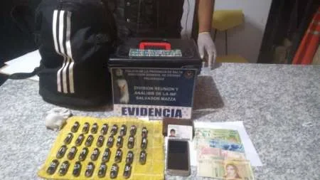 Secuestran más de 3 mil dosis de cocaína en Salvador Mazza