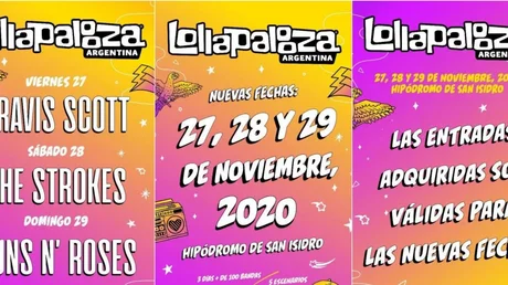 El Lollapalooza tiene nueva fecha en Argentina