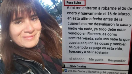Imagen de La Gaceta. Rosa Sulca ya había denunciado en las redes sociales actos vandálicos