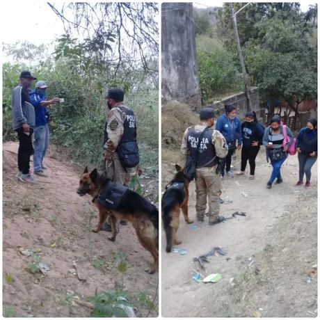 Con guardia de perros impiden el ingreso de 20 ciudadanos bolivianos a Salta