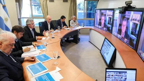 Alberto Fernández se reúne con los gobernadores para definir nuevas restricciones