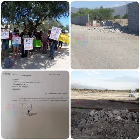 Los Pinares: vecinos indignados con Yolanda Vega por la instalación de una planta de fundición a metros de sus casas
