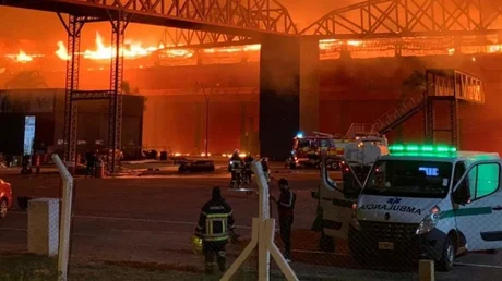 Se incendió el autódromo de Termas de Río Hondo: pérdidas millonarias