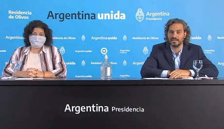Cafiero y Vizzotti analizan el impacto de las medidas sanitarias en Argentina