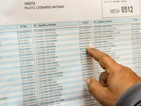 Desde este jueves se pueden consultar los padrones provisorios para las elecciones en Salta