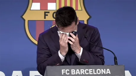 Messi, entre lágrimas, rompió el silencio