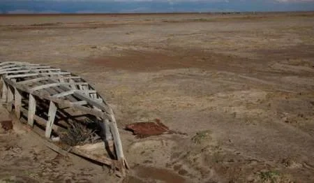 Crece la preocupación por la sequía del lago Poopó de Bolivia