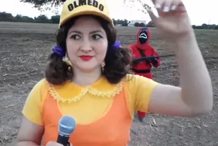 Vergüenza ajena: Griselda Galleguillos y su "publicidad" para Zapata como "El Juego del Calamar"