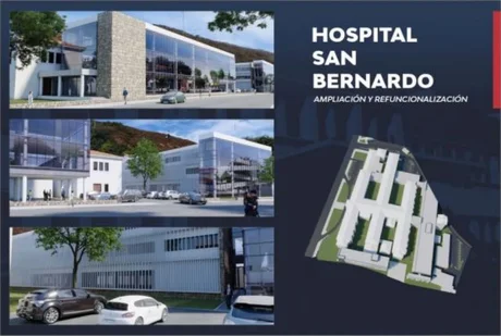 Se realizará la apertura de sobres para las obras en el hospital San Bernardo