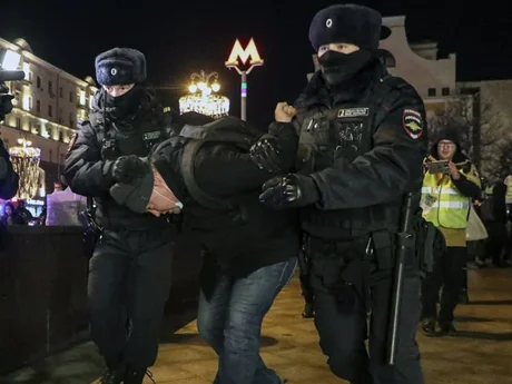 Más de 3000 detenidos en Rusia por las manifestaciones en contra de la invasión a Ucrania