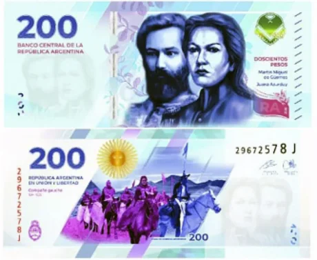 Martín Miguel de Güemes estará en el billete de 200 pesos junto a Juana Azurduy