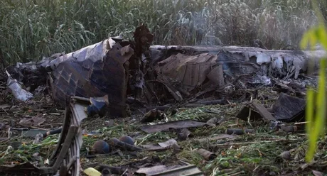 Se estrelló un avión ucraniano que transportaba armas y murieron todos sus tripulantes
