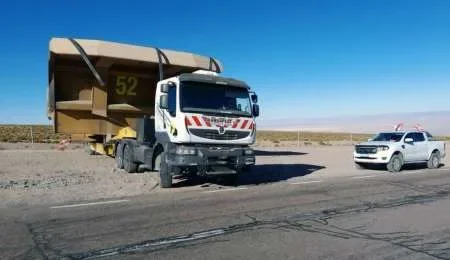 Habrá un operativo especial por un convoy de 4 camiones de gran porte