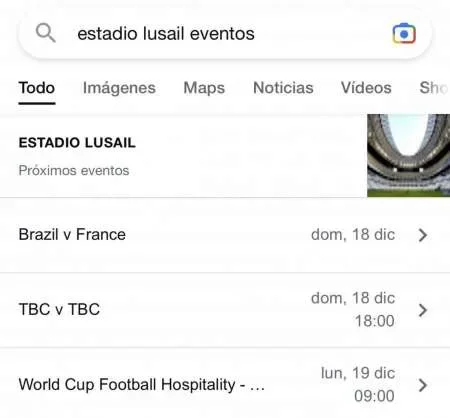 ¿Error de Google? Brasil y Francia jugarán la final del mundial en Qatar