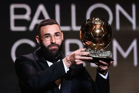 Benzema ganó el Balón de Oro 2022