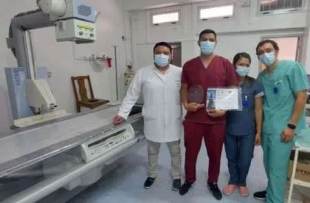 Reconocimiento nacional para radiólogos del hospital San Bernardo