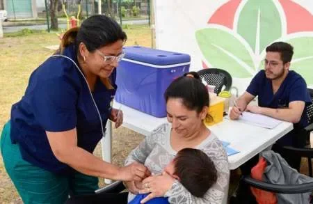 Ya fueron vacunados alrededor de 70 mil niños contra sarampión, rubéola, paperas y polio