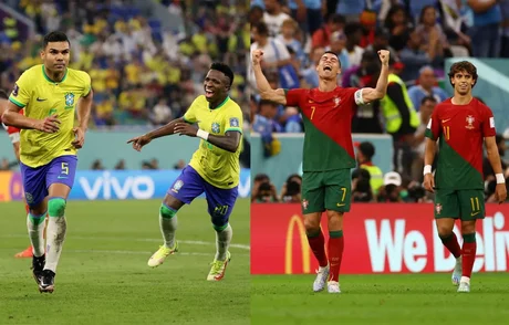 Brasil y Portugal ganaron sus partidos y clasificaron a octavos de final del Mundial