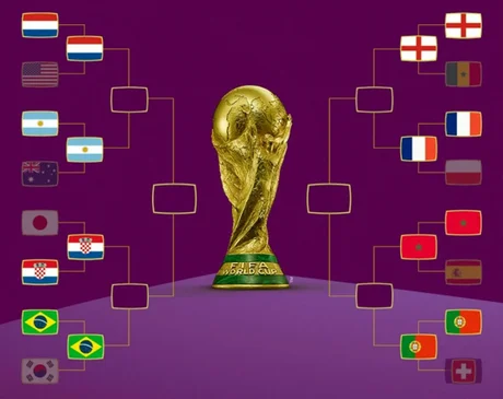 Quedaron definidos los cruces de cuartos de final del Mundial de Qatar 2022