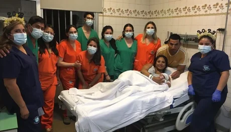 Cataleya, la primera bebé nacida en el 2023 en Salta