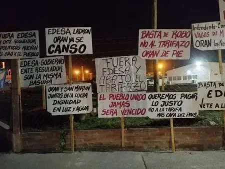 El ENTE le volvió a marcar la cancha a Edesa: ordena no suspender el servicio a vecinos de Orán y San Martín