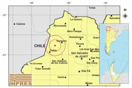 Fuerte sismo en Jujuy: varios salteños también lo sintieron