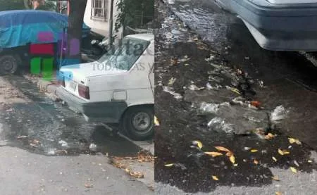 Por un caño roto, vecinos del barrio Vicente Solá denuncian que hay filtración de aguas servidas