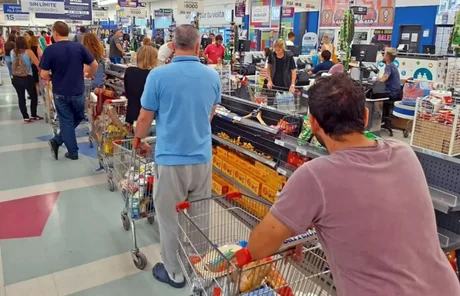 Las ventas en supermercados crecieron un 3,8% en marzo