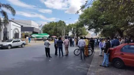 Protestas en las puertas del CCM y desvío de tránsito