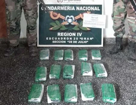 Secuestran más de 20 kilos de cocaína en Orán