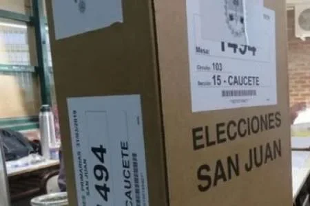 Hay elecciones provinciales en la provincia de San Juan