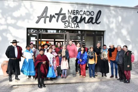 El Mercado Artesanal de Salta recibió a los primeros turistas de la temporada de invierno