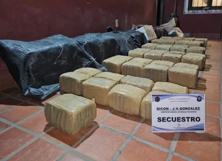 Secuestran más de 400 mil dosis de droga en el interior de Salta