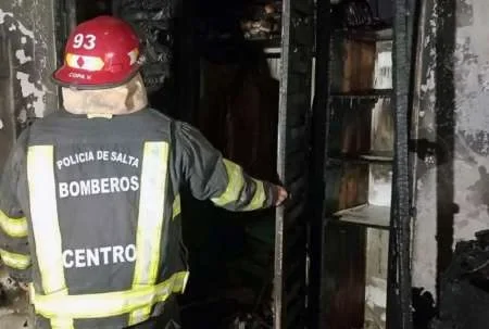 Incendio: Un hombre de 74 años fue encontrado sin vida en el interior de su vivienda