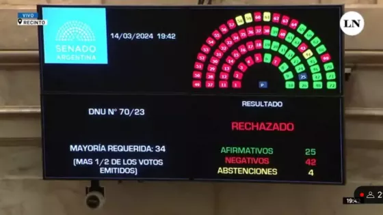 El Senado rechazó el DNU de Javier Milei: Diputados define si conserva la vigencia