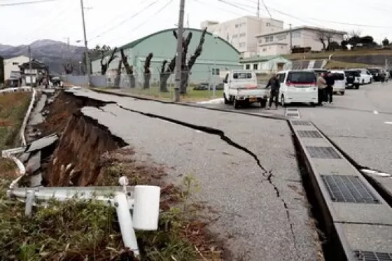 Un fuerte terremoto sacudió Japón