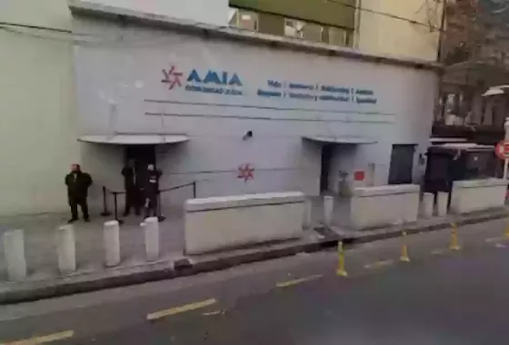 Hubo una amenaza de bomba en el edificio de la AMIA