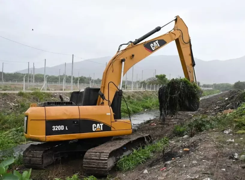Pensando en el "Súper Niño" realizan obras preventivas en zona sudeste